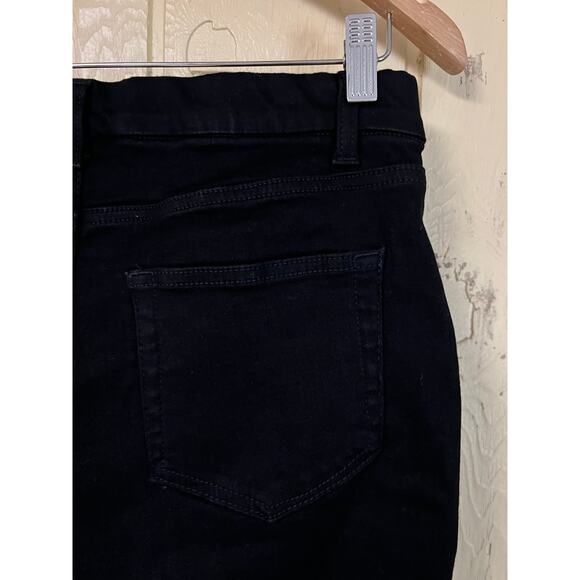 Denim & Co. Jeans Womens 8 Petite Bootcut Black Denim Easy Stretch D & Co 8P 8S - Picture 6 of 9